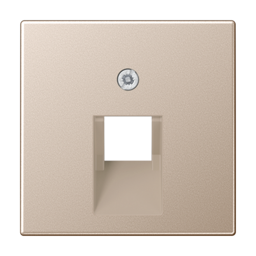 Накладка на розетку информационную JUNG А-СЕРИЯ, шампань