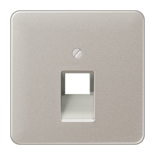 Накладка на розетку информационную JUNG CD 500, платина