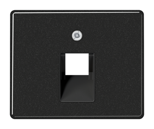 Накладка на розетку информационную JUNG SL 500, черный