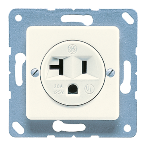 Розетка JUNG US-NEMA, скрытый монтаж, слоновая кость