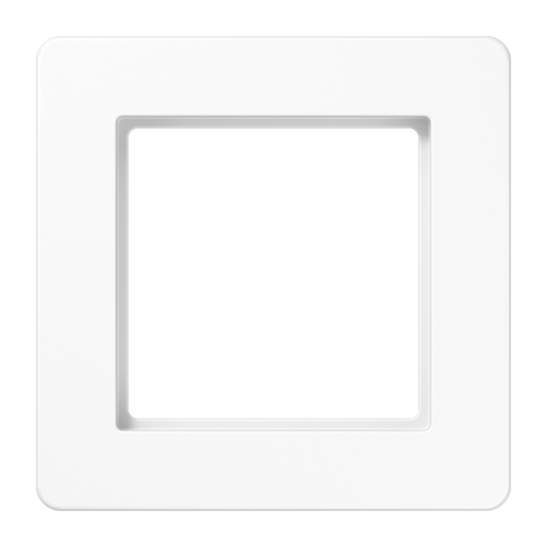 Рамка 1 пост JUNG AFLOW, белый блестящий