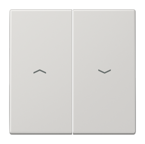 Клавиша для жалюзийного выключателя JUNG LS 990, светло-серый