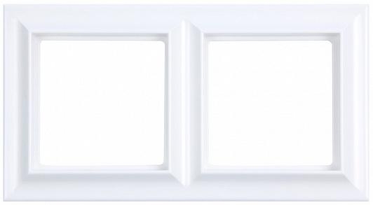 Eco Profi Standart Рамка  2-местная, цвет Белый