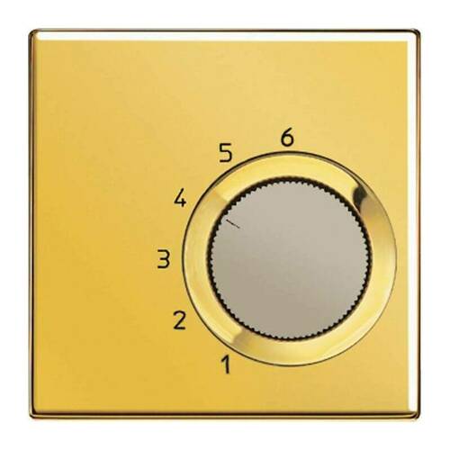 Накладка на терморегулятор Jung LS METAL, золотой, GOTR236PL