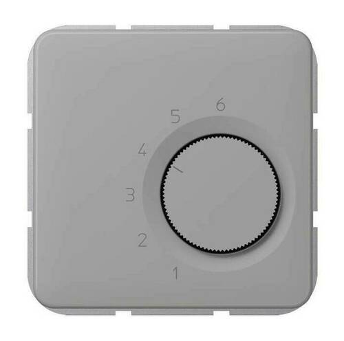 Терморегулятор Jung, механический, серый, TRCD246GR