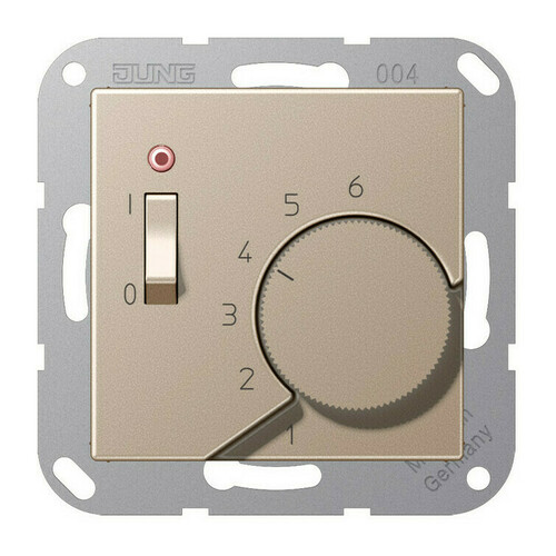 Терморегулятор Jung А-СЕРИЯ, механический, шампань, TRA241CH