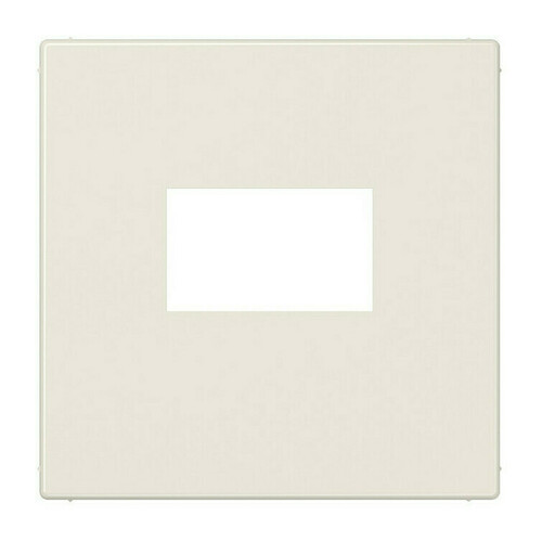 Накладка на USB-розетку Jung LS 990, скрытый монтаж, слоновая кость, LS1969USB
