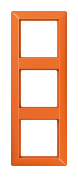 Рамка 3 поста JUNG AS 500, оранжевый