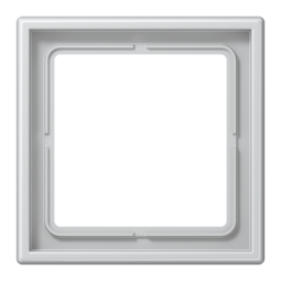 Рамка 1 пост JUNG LS METAL, алюминий