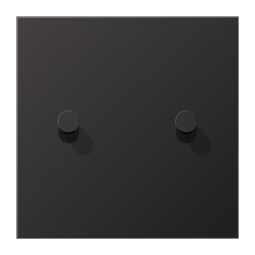 Накладка тумблера JUNG LS1912, черный лакированный алюминий