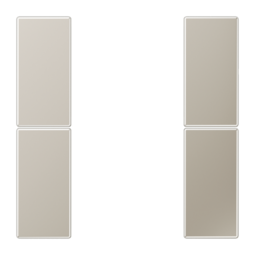 JUNG KNX Сталь Комплект накладок 2гр