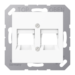 JUNG Белая Крышка для модульных гнезд