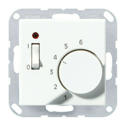 Терморегулятор Jung А-СЕРИЯ, механический, белый, TRA241WW