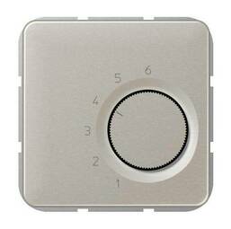 Терморегулятор Jung, механический, платина, TRCD246PT